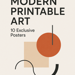 Современное искусство для печати Modern Printable Art