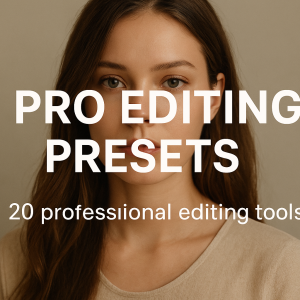 Профессиональные пресеты для редактирования Pro Editing Presets